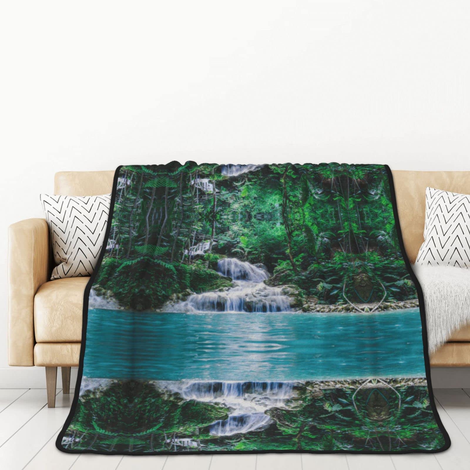 Couverture en flanelle anti-boulochage pour rester au chaud sans peluches encombrantes