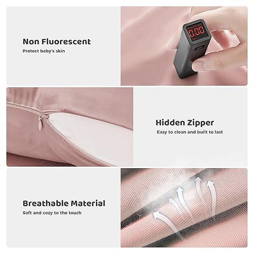 Miniatura 5 de Tumbona para bebé, tumbona para recién nacido, de 0 a 24 meses, tumbona infantil para el hogar y viajes, algodón suave, tumbona nido para bebé,