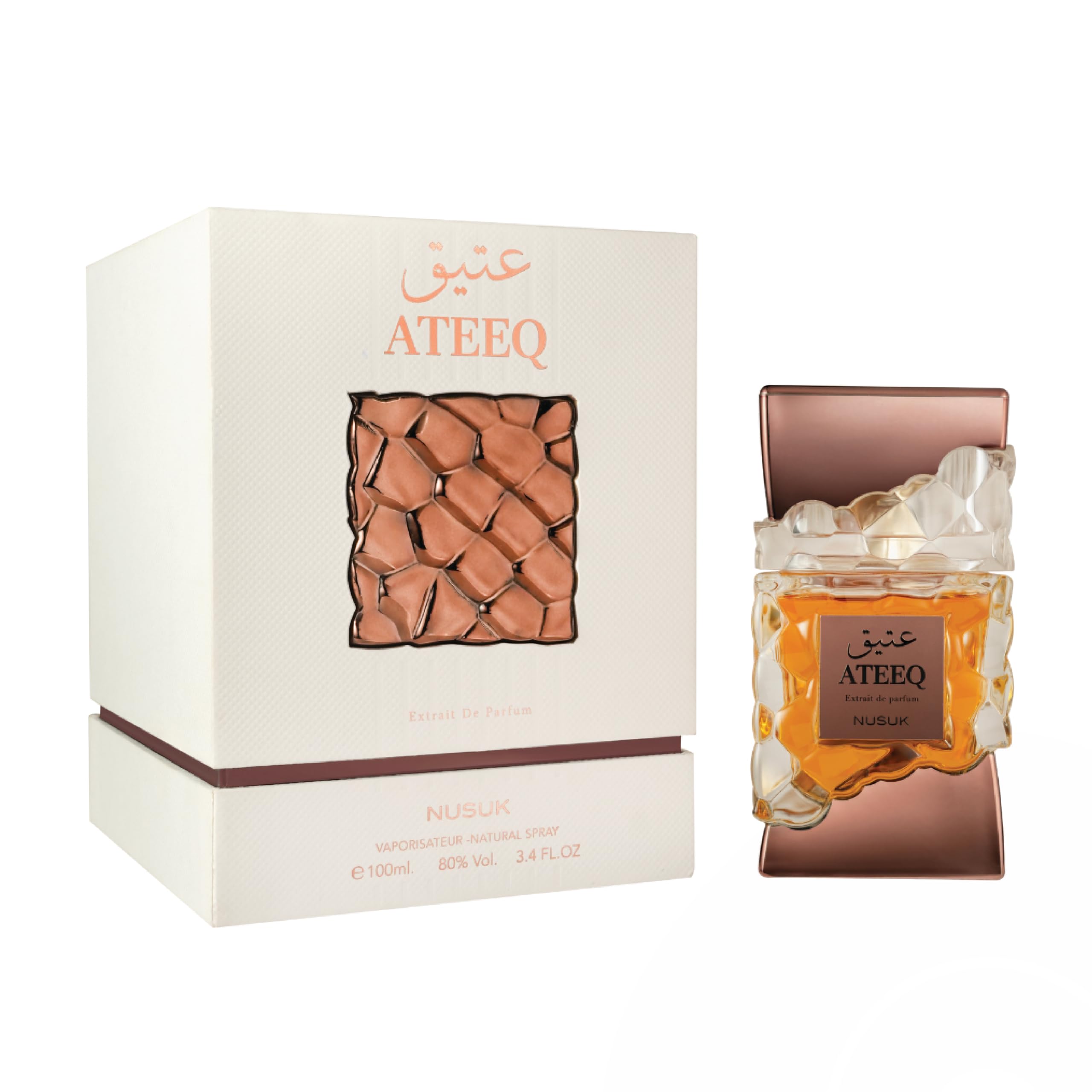 香水(ユニセックス) Nusuk Ateeq Amazon.com : Nusuk Ateeq Perfume for Men - Long Lasting Extrait De