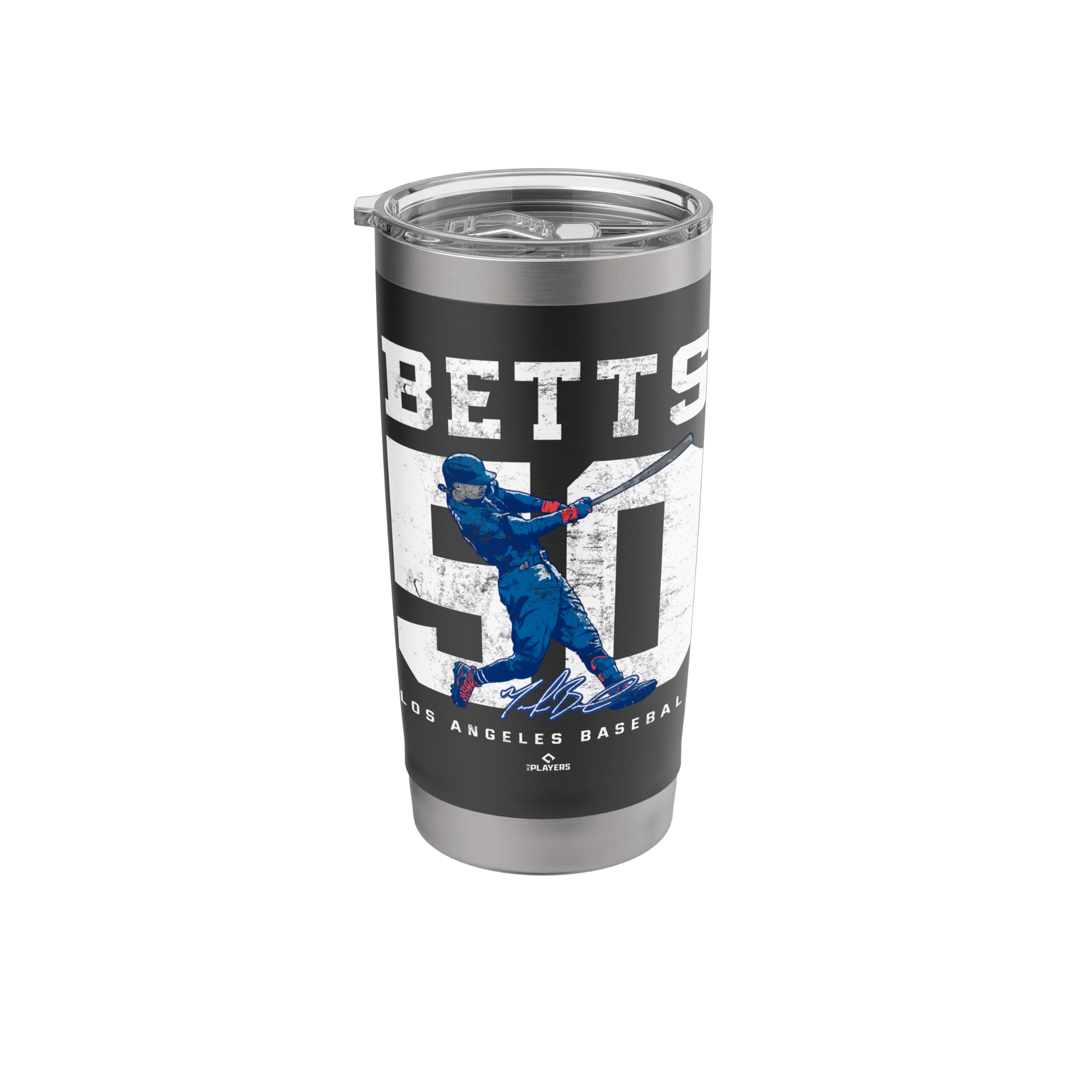 Number and Portrait Mookie Betts Los Angeles MLBPA Stainless Steel Insulated Tumbler