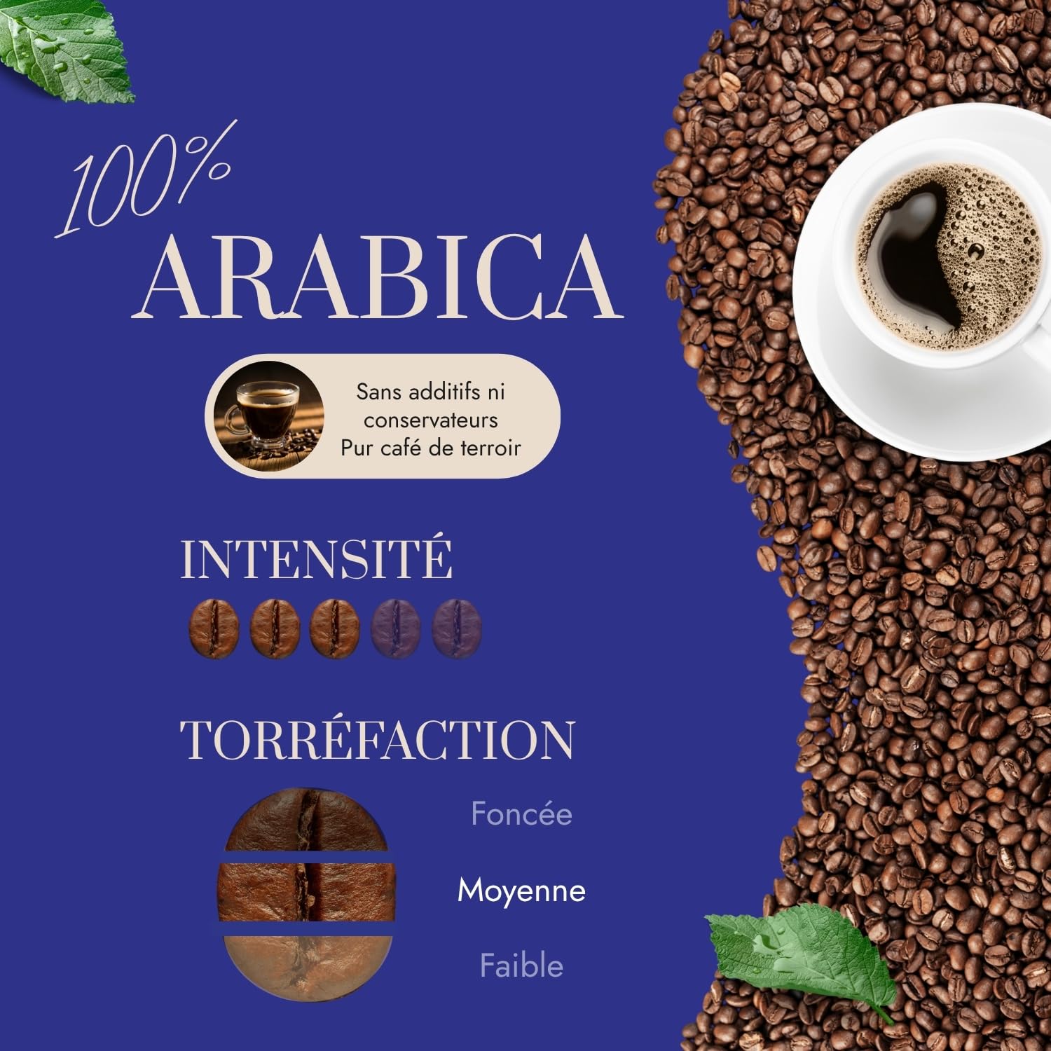 Café Bonnac – Café Bio En Grain Blend Des Îles 1kg | 100% Arabica | Notes De Vanille, Cacao Et Fruits Tropicaux | Torréfaction Artisanale | Idéal Machine À Grain