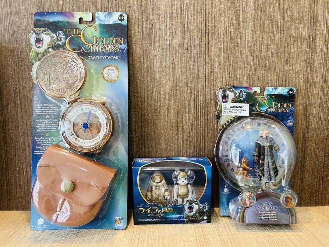 Amazon.co.jp: 3点セットライラの冒険 黄金の羅針盤 フィギュア