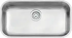 Tramontina 94024102 Cuba Lavínia em Aço Inox Acetinado, 56X34 cm, Prata