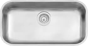 Tramontina 94024102 Cuba Lavínia em Aço Inox Acetinado, 56X34 cm, Prata