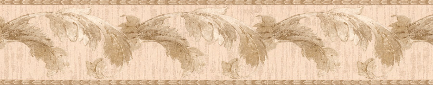 Frise murale papier peint feuillage Brewster 418B247 pour bordure de chambre