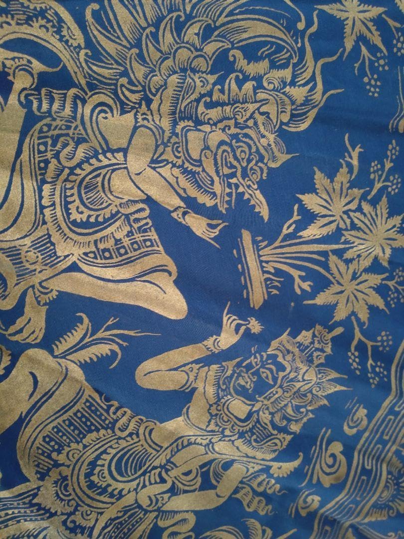 バリ島バリ絵画エスインテリアインドネシア扇子ガルーダ OKUZONO BALI