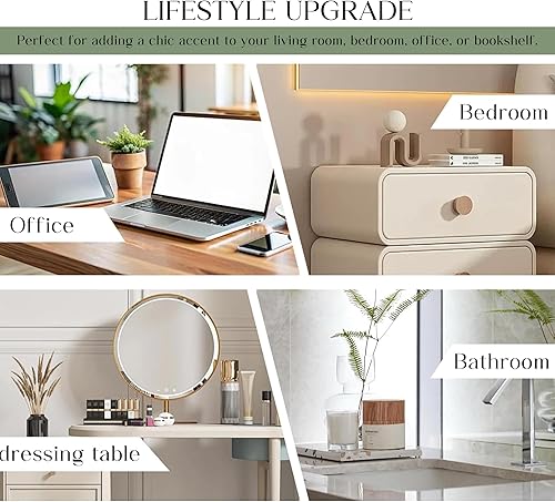 Miniatura 9 de H&D HYALINE & DORA Figura de cristal soplado de búho, figura de pájaro en miniatura con base redonda, figura de animal de vidrio hecha a mano,