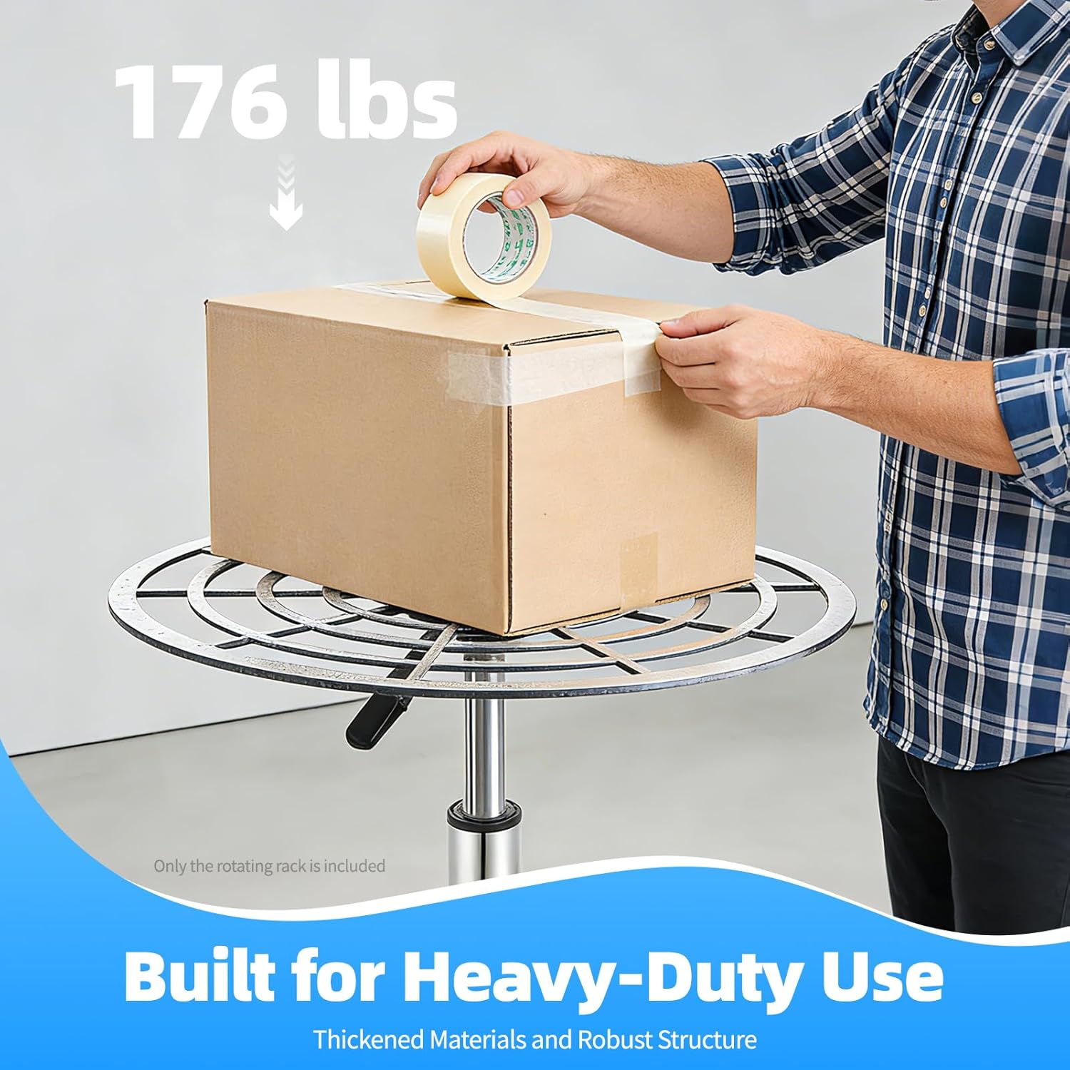 360° Rotating Spray Paint Rack, Round Turntable for Airless Paint Sprayer, Industrial Painting Tools, DIY Painting Projects, Durable Non-Slip Construction, Ideal for Professionals & Hobbyists