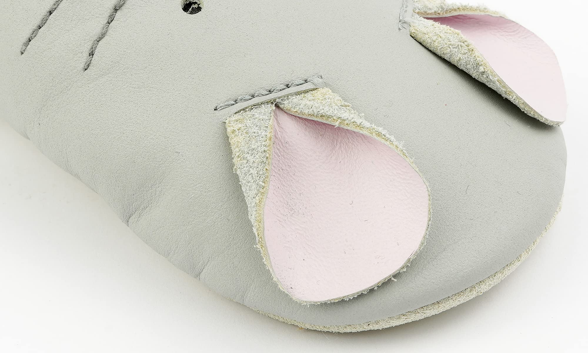 Bobux Patucos para bebé, zapatos de bebé, regalo para bebé, color gris claro