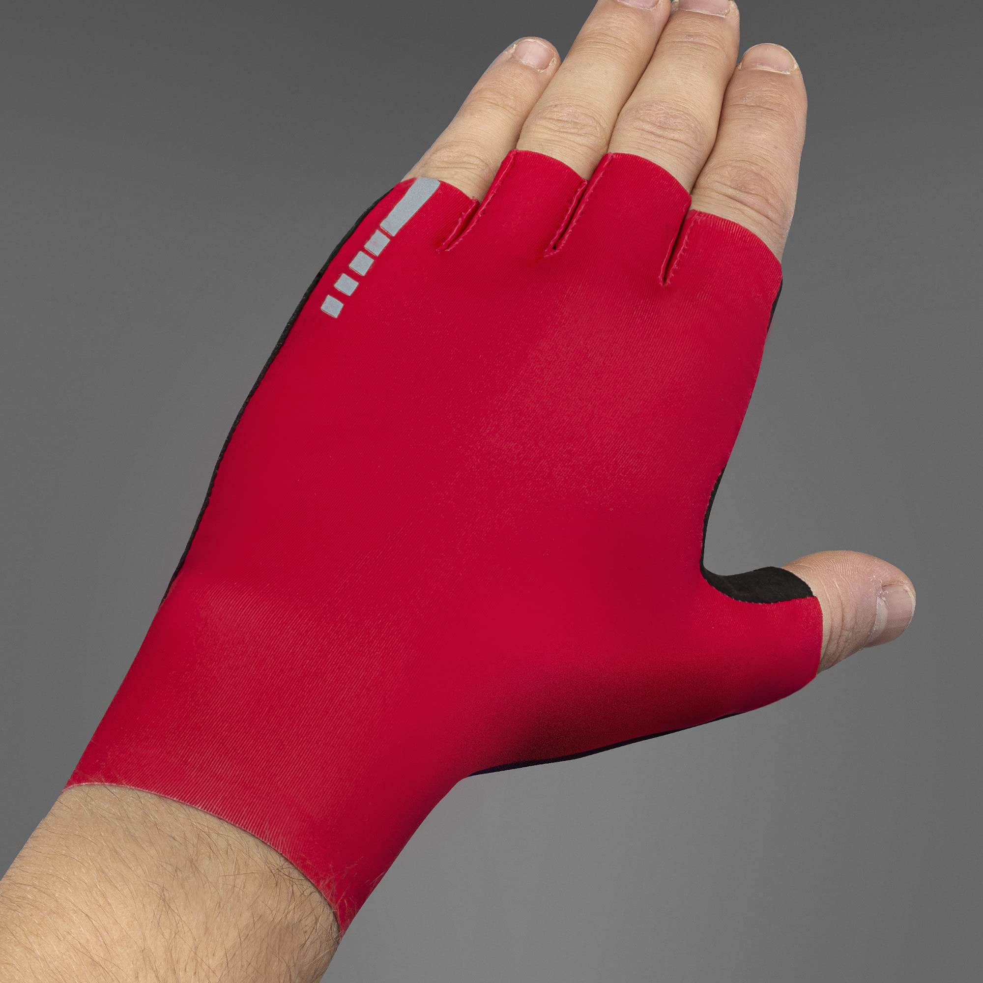 GripGrab Gripgrab Guantes de Ciclismo Cortos Aero TT Profesional Competición Acolchado 2mm Doctorgel Road MTB Cx Contrarreloj - Guantes Cortos Ciclismo Unisex Adulto