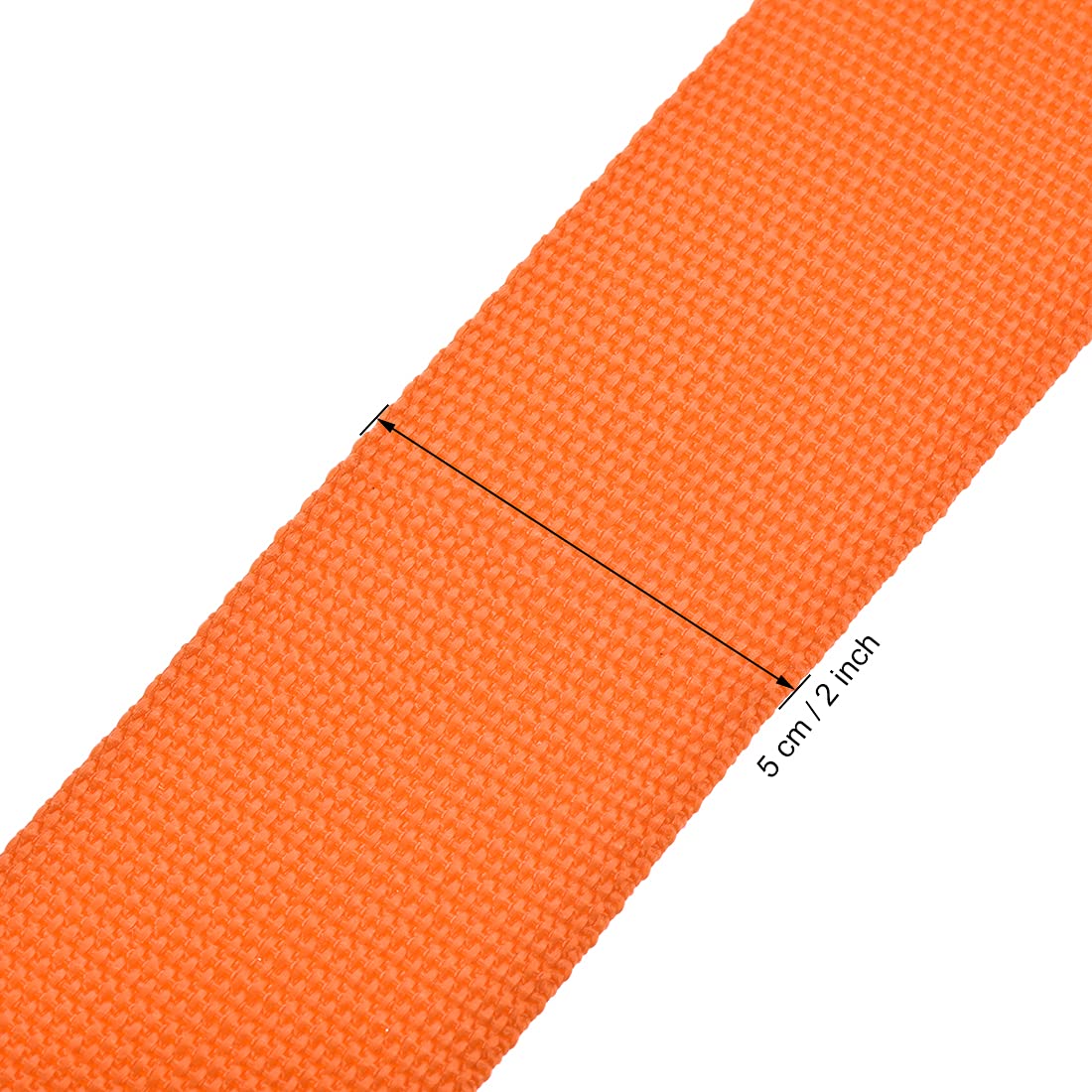 Sangle à Bagage Uxcell – 2m X 5cm – Boucle à Combinaison – Orange – Neuve