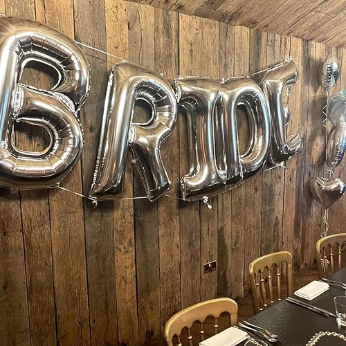 Vista 25 de Globos plateados de la letra M de 40 pulgadas, globos grandes del alfabeto M, globos plateados de papel de aluminio para decoración de cumpleaños