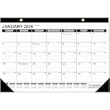 GuassLee Desk Calendar 2026-2027 - 17" × 11&period;5" Desktop Calendar 18 Months Runs from Jan&period; 2026 to Jun&period; 2027 with Julian Date for Home School Office Desk Top Organizing