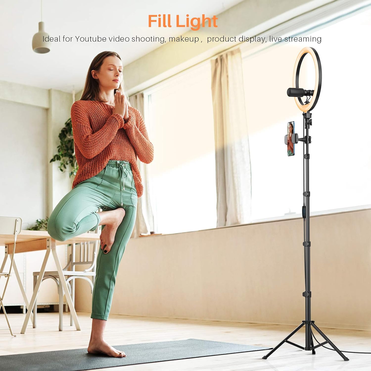 Yoozon Ring Light (74 in Tall)
