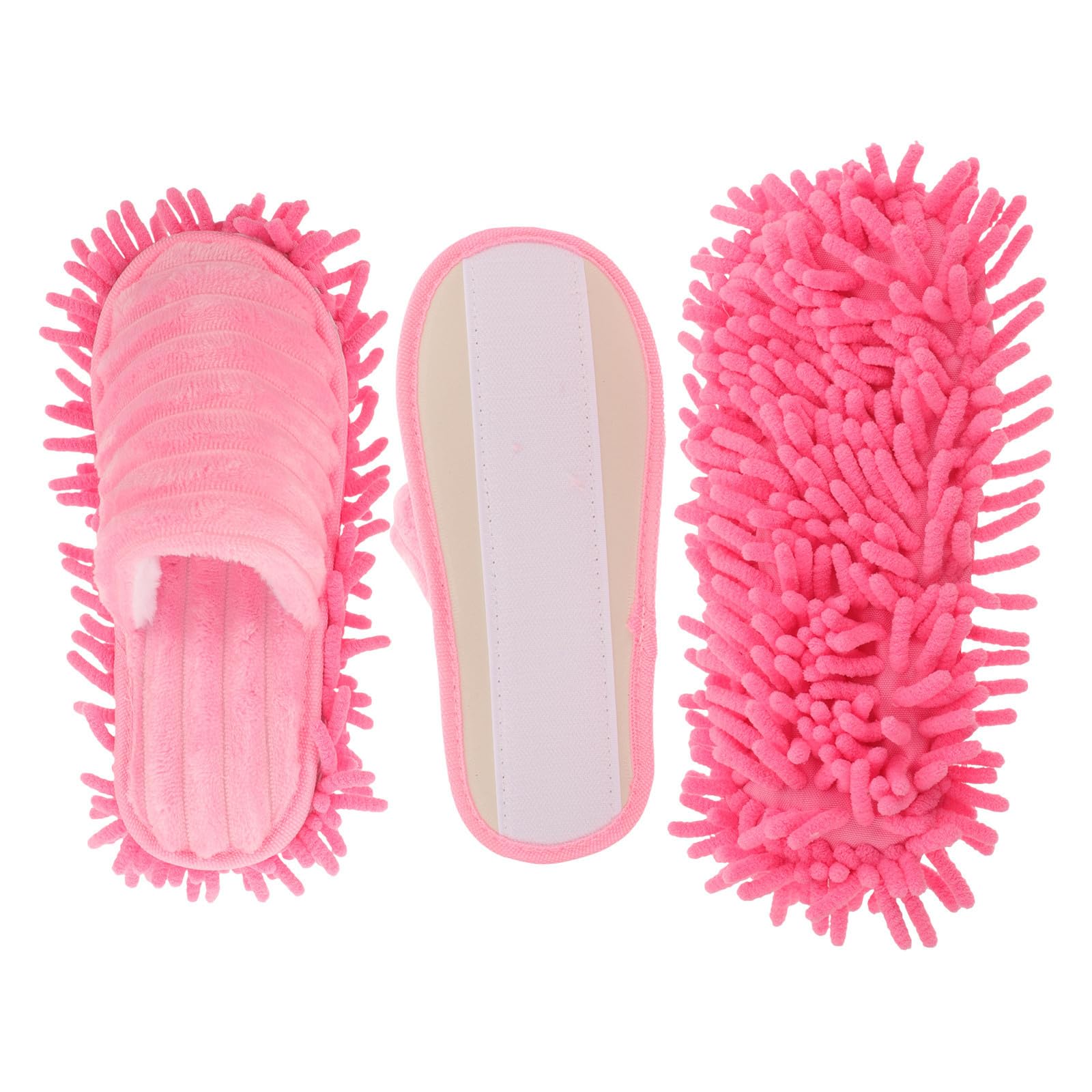 Pantuflas de microfibra cómodas para limpiar el suelo de casa de forma fácil mientras caminas
