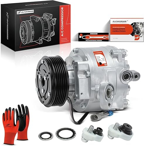 A-Premium Compresor de CA y embrague de A/C compatible con Chevrolet Sonic 1.8L 201-2018