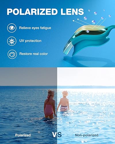 Miniatura 2 de ZIONOR G1MINI - Gafas de natación polarizadas fotocromáticas ultra para niños y niñas