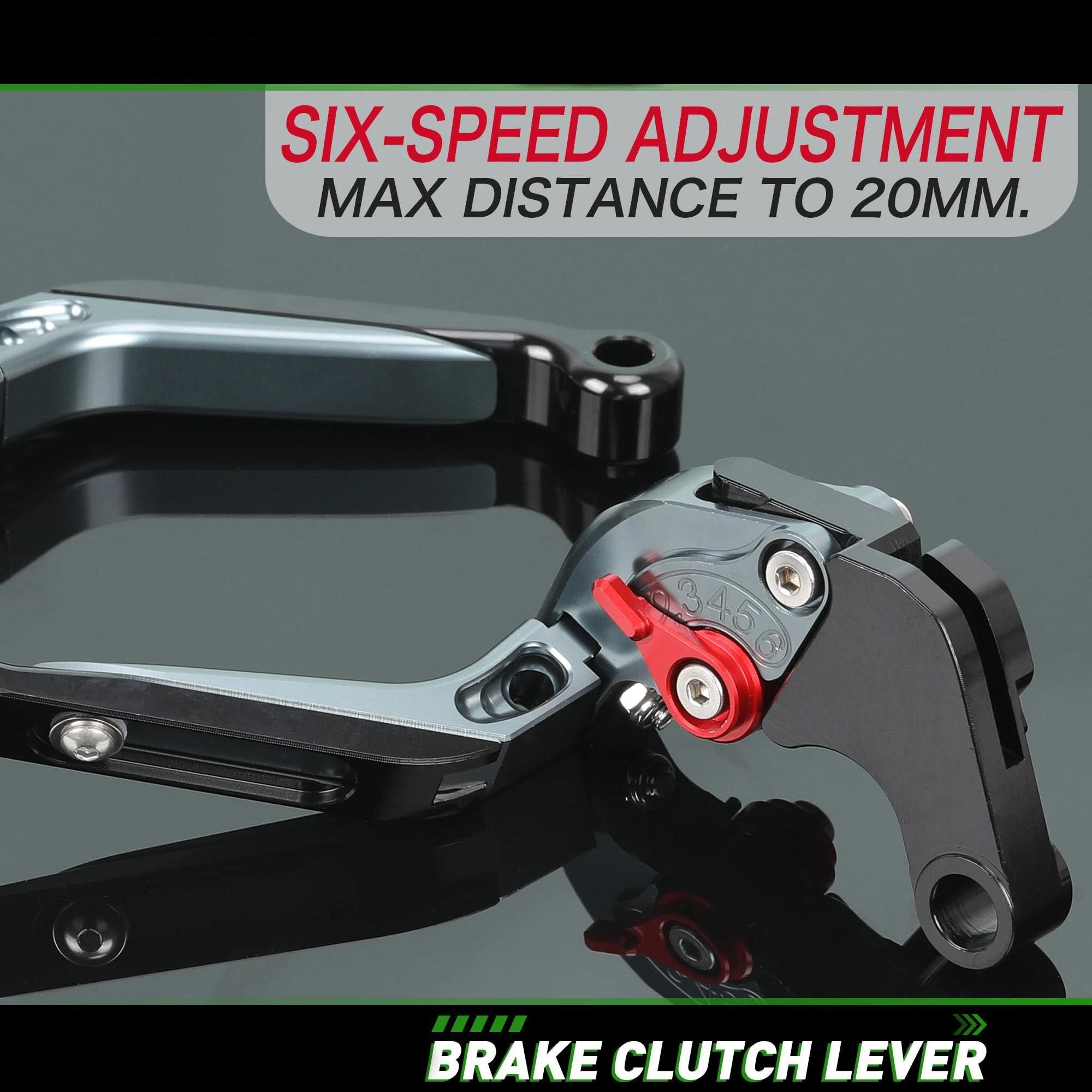 Per Y&amaha YZF-R3 2015-2024 Leva Freno Moto Leva Frizione Set Leve di Protezione Maniglia Pieghevole Regolabile YZFR3 R3