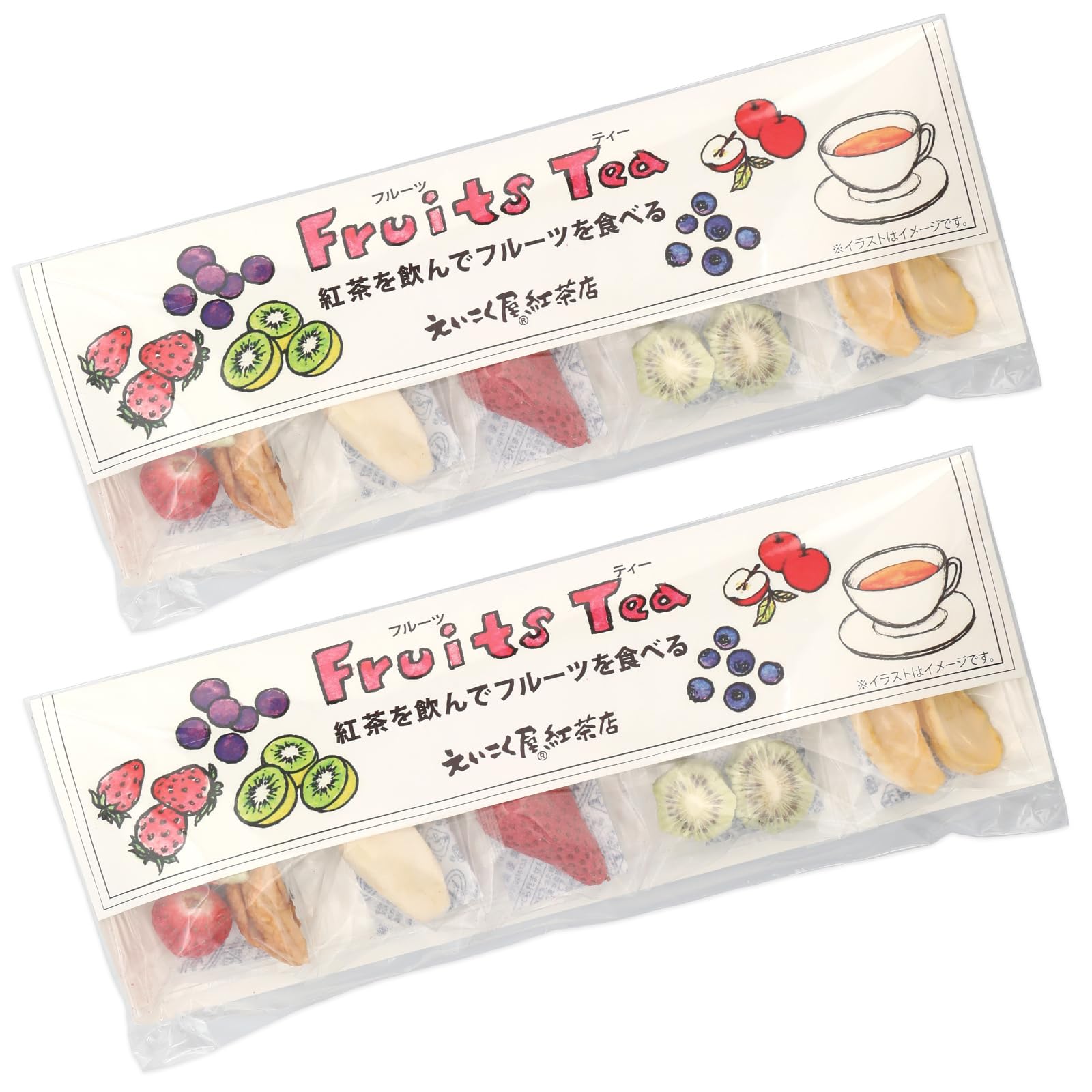 Amazon | ○えいこく屋紅茶店○国産ドライフルーツティー5点セット x 2