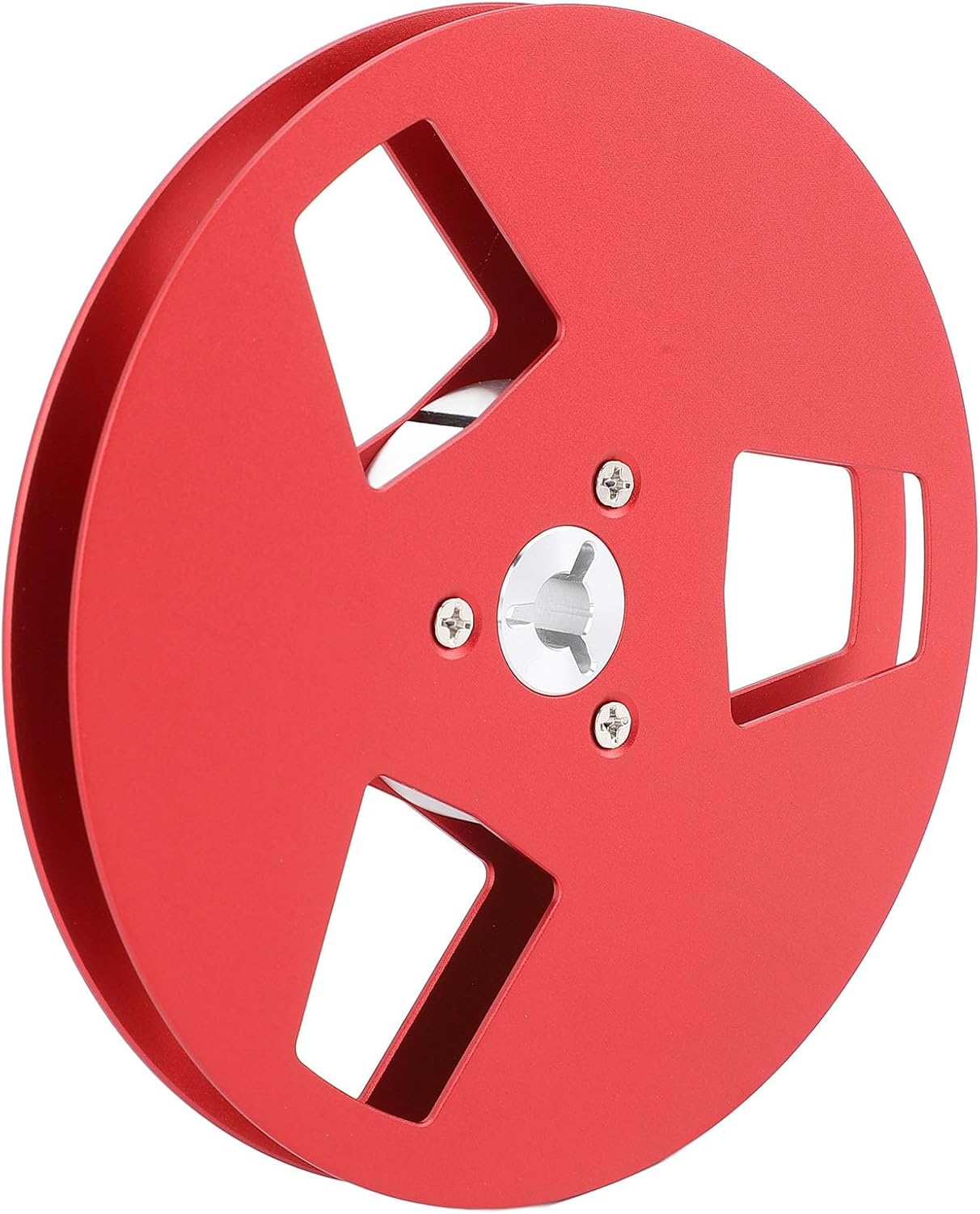 Roll to The Roller Player Roll, 5 Inches Empty Tape 1/4 Inch Screw Strength for Replacement (Red)