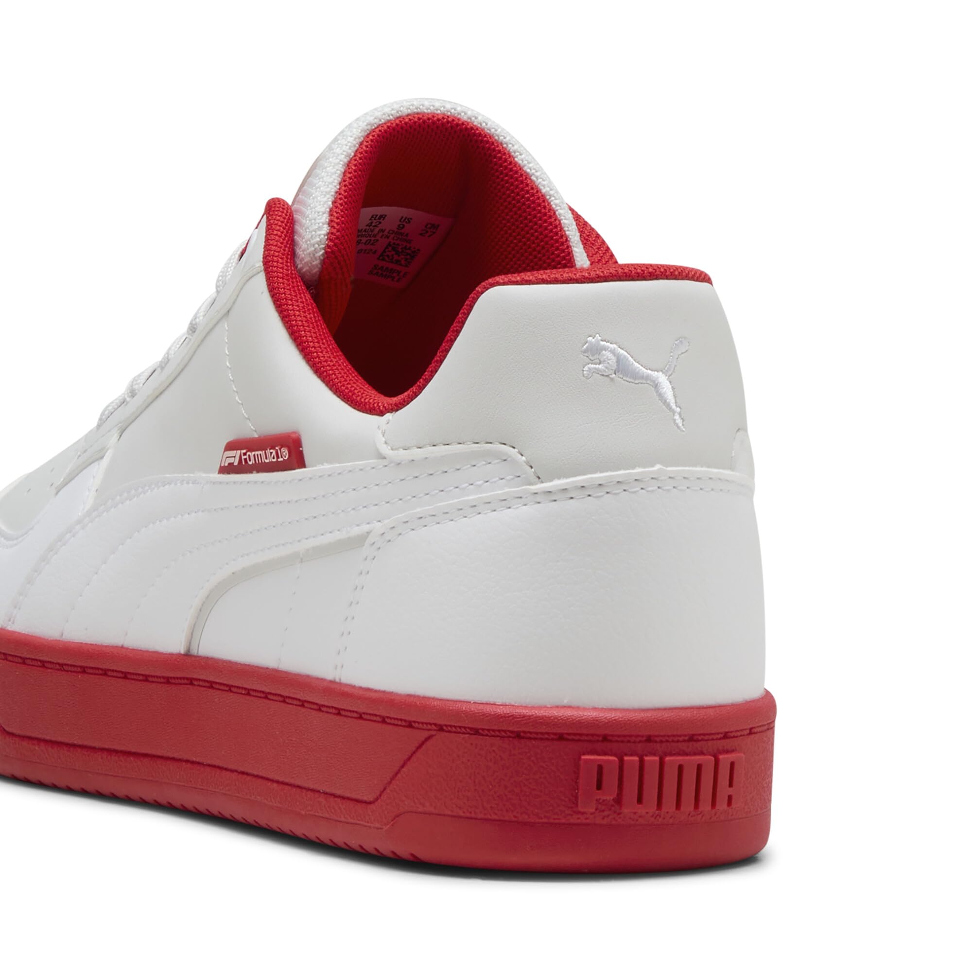 PUMA Shoes, Zapatos de Fórmula 1 Caven 2.0 para Hombre, Gris Pluma, Blanco, 14