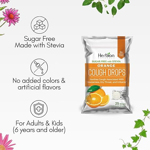 Miniatura 4 de HERBION Naturals - Gotas para la tos, sin azúcar con stevia, suplemento dietético, alivia la tos, para adultos y niños mayores de 6 años, 25
