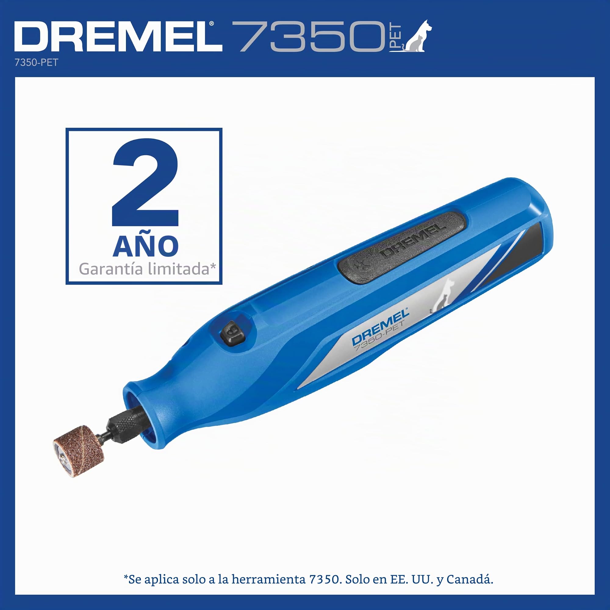 Dremel Kit de aseo para mascotas 7350-Pet 3.6v