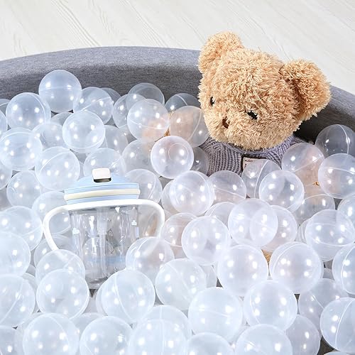 Miniatura 6 de Pelotas para niños, bolas de repuesto de plástico de 2.2 pulgadas, paquete de 100 unidades, colores brillantes, sin ftalatos y BPA, incluye una
