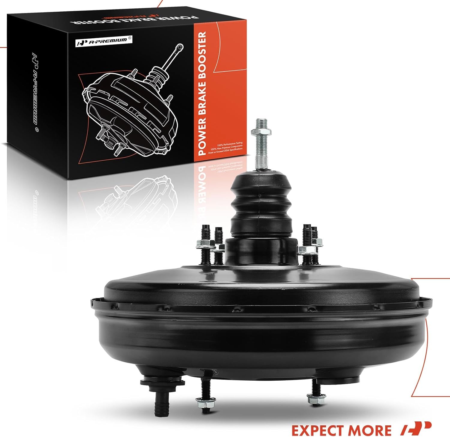 A-Premium Vacuum Power Brake Booster Compatible with Toyota Corolla 2014-2018, Without Master Cylinder, LE Eco/Le Eco Plus Only
