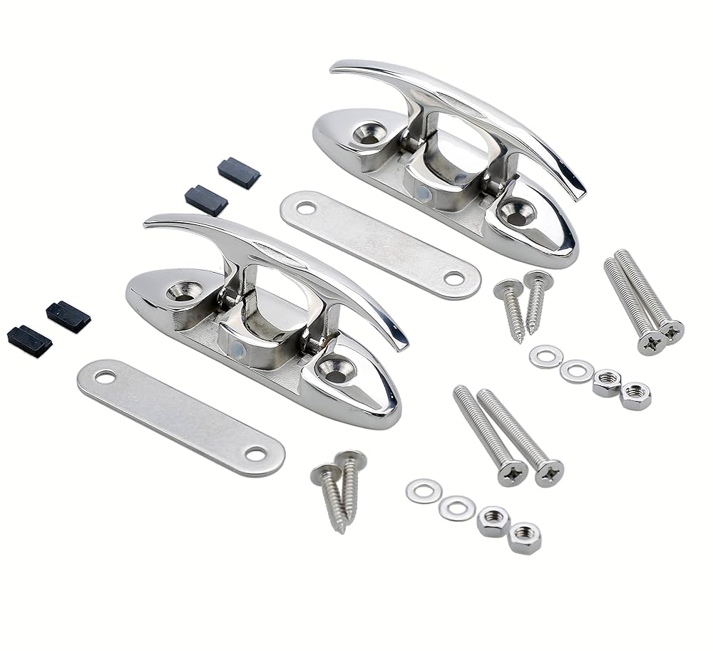 Amazon.com : Thorn Folding Boat Cleat,Flip Up 4-1/2