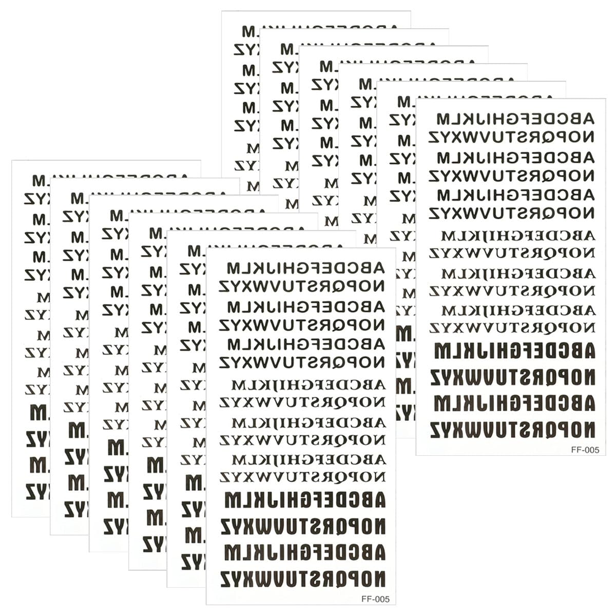 12 Sheets Temporary Tattoos Letters Personalised Temporary Tattoos Black Tiny Tattoo Sticker Fake Tattoos Stickers Custom Temporary Tattoos for Adult Women Men