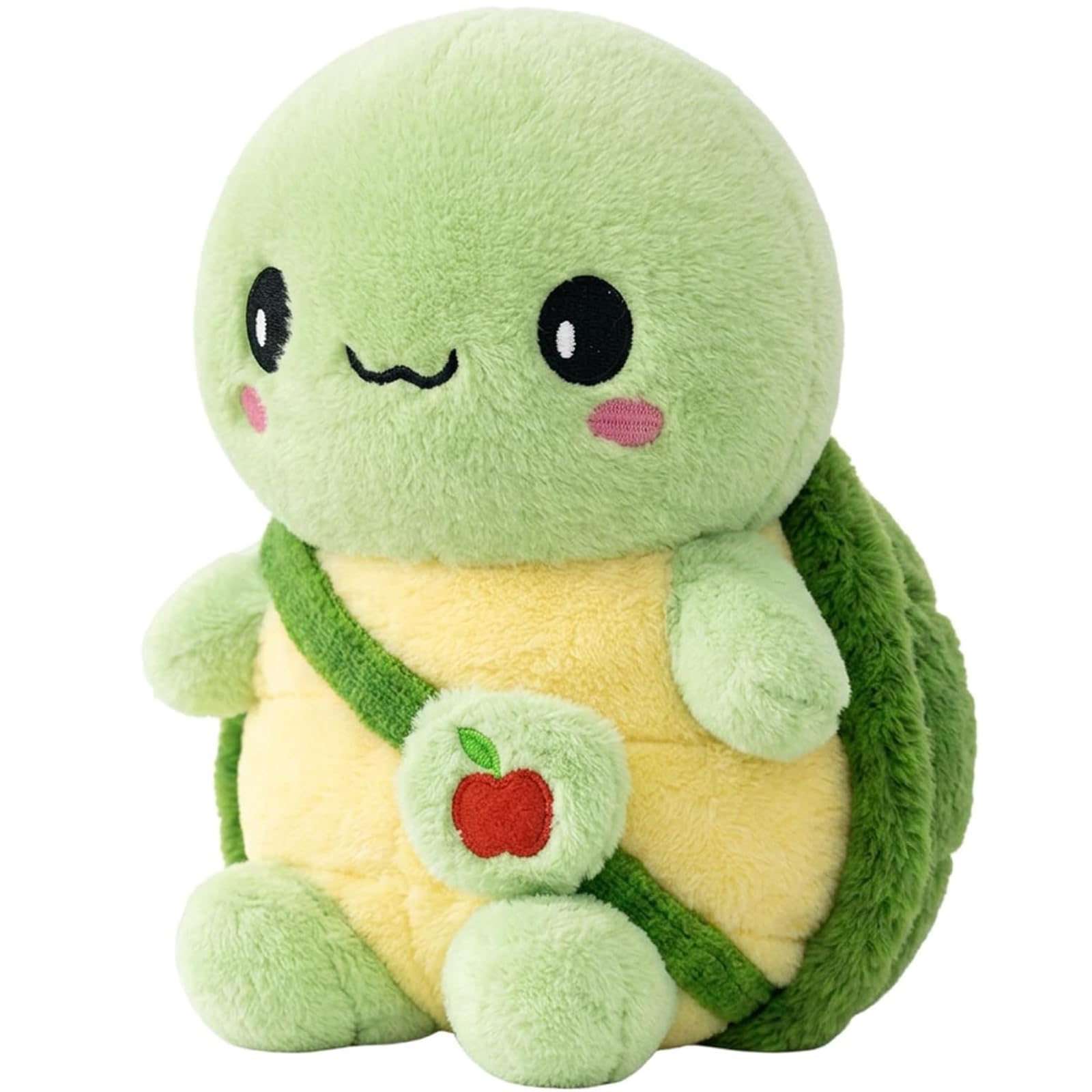 YgonziRuvc Turtle Plush, Soft Stuffed Animal, 25 Cm Apple Turtle Teddy
