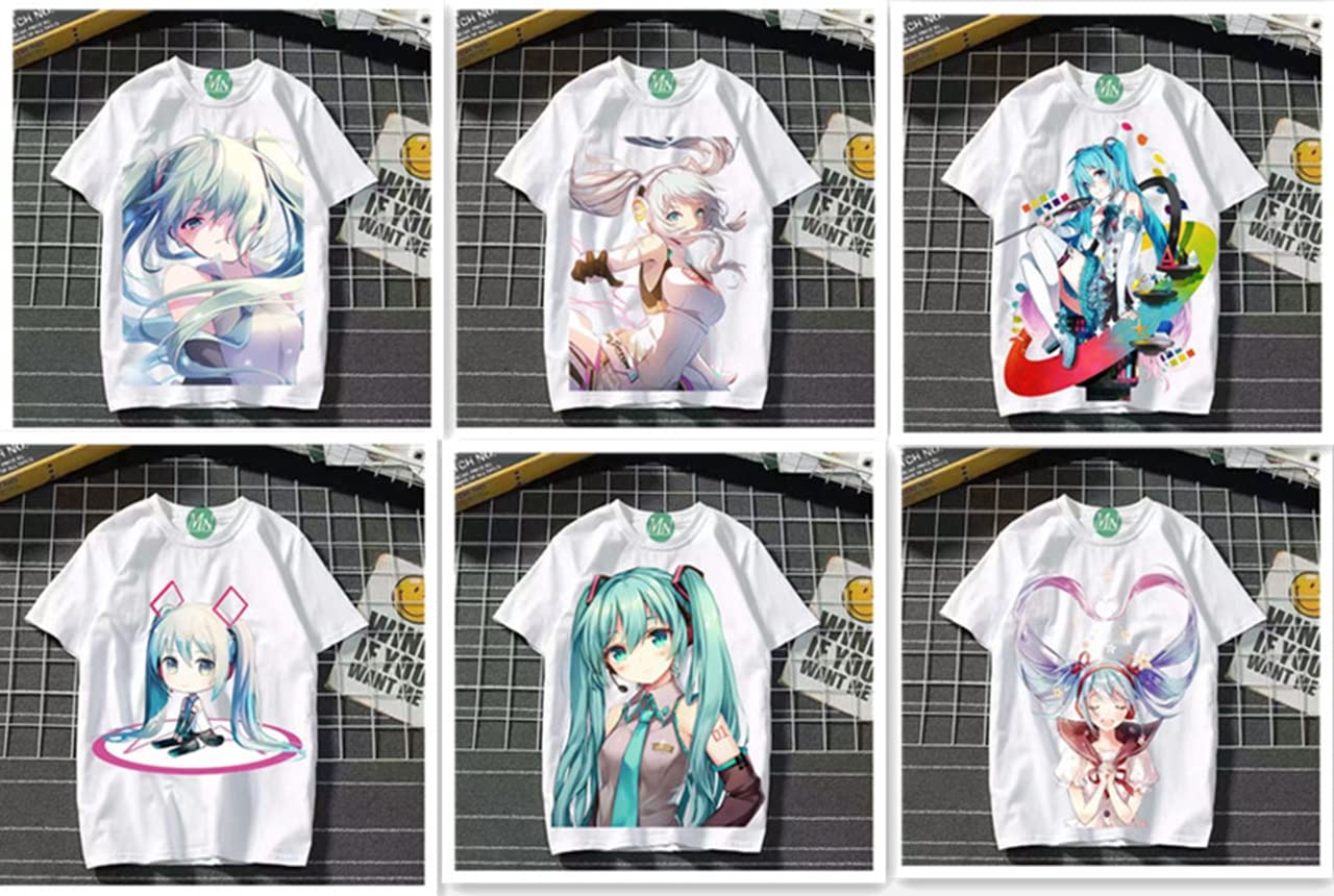 Amazon.co.jp: xushi初音ミクTシャツ 半袖 夏服 半袖 Tシャツ3D 