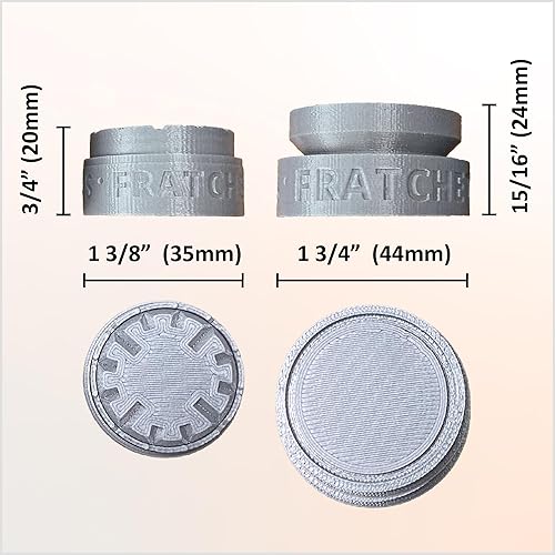 Miniatura 6 de 2 piezas  Monedas de fratchet  Moneda de pulgar y perilla de mano  Trinquete antiestrés  Fabricante de ruido magnético  Perilla de retención  Regalo
