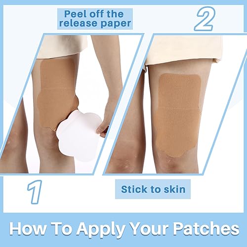 Miniatura 9 de Timgle 30 piezas de cinta de levantamiento de muslos invisible cinta de levantamiento de glúteos parche transparente para piernas parche adhesivo