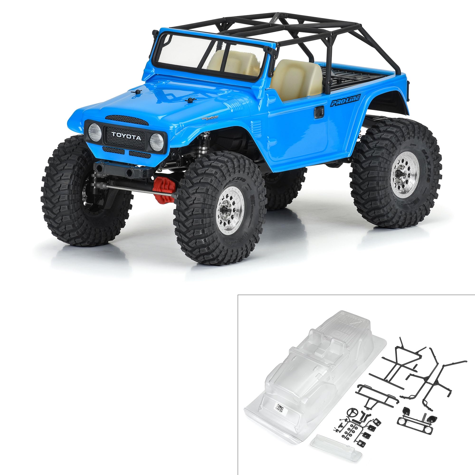 Amazon.com: Pro-Line Racing 1979 Toyota Land Cruiser FJ40 Clear
