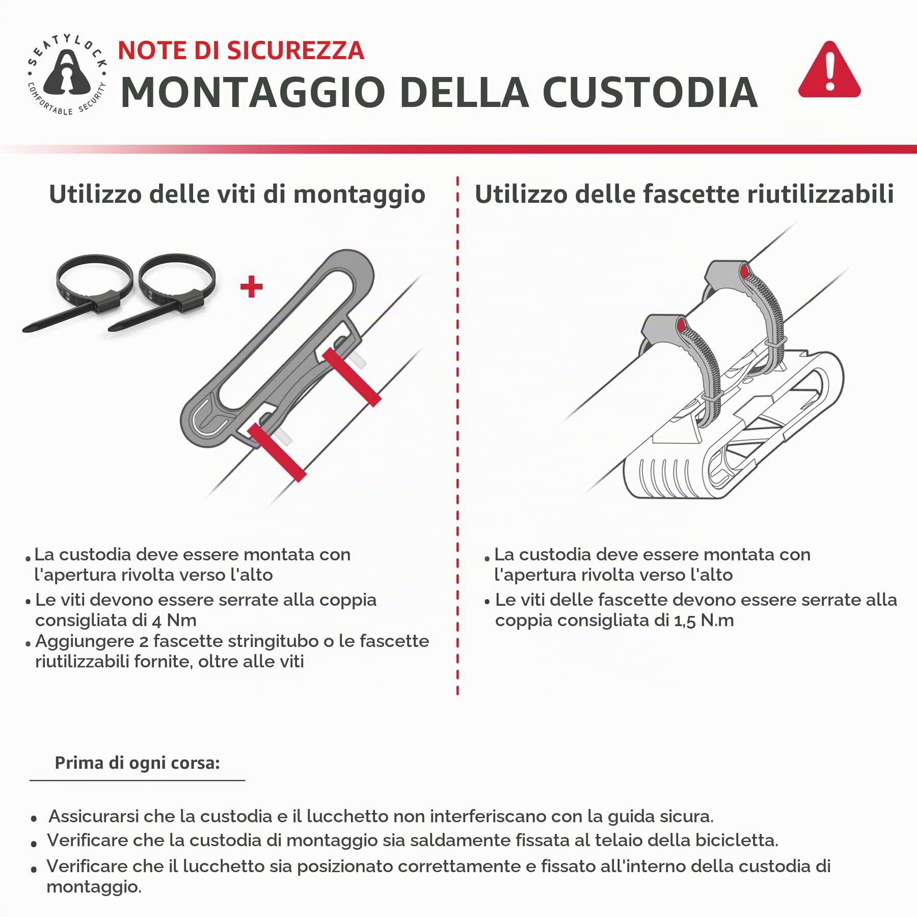 FoldyLock Compact - Lucchetto pieghevole per bicicletta, vincitore del test brevettato, con chiave e supporto per alta sicurezza, leggero e sicuro per Ebike, e-scooter e monopattino, 85 cm