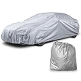Weatherproof Light Car Cover for Sedans & Large Sports Cars – Size CA03 – All-Weather Protection, Scratch-Resistant – Full Exterior Outdoor Cover, Must-Have Automobile Accessories