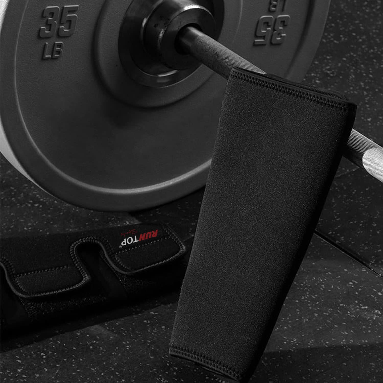 RUNTOP Shin Sleeves Guards For Rope Climbing Deadlifting