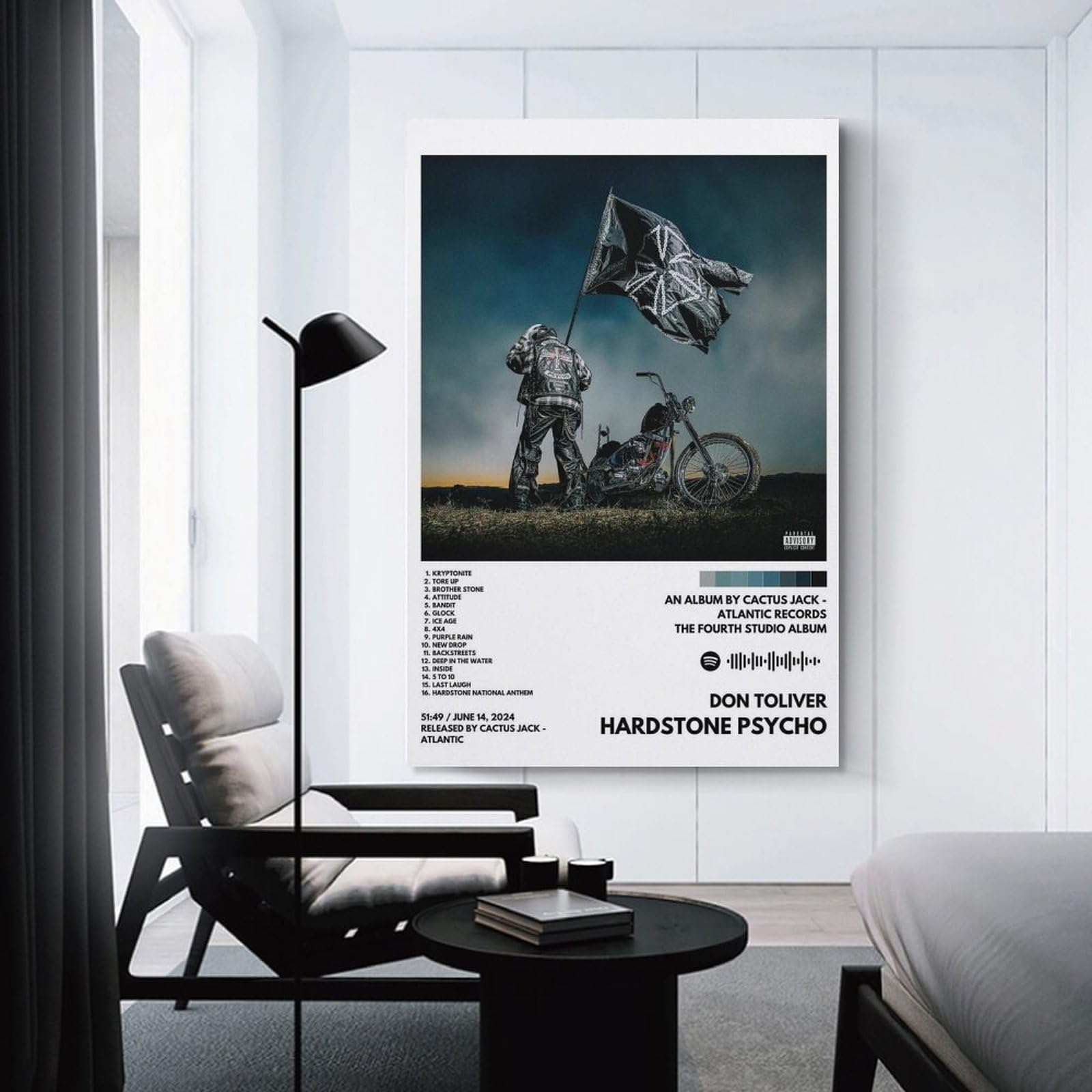 Amazon.com: Don Toliver Hardstone Psycho Canvas Poster Bedroom
