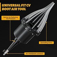 Vista 3 de Herramienta de instalación neumática de arranque de junta CV, herramienta universal de extracción de eje CV, herramienta de arranque CV compatible