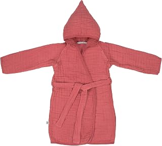 LÄSSIG Kinder Bademantel Baumwolle/Muslin Bathrobe