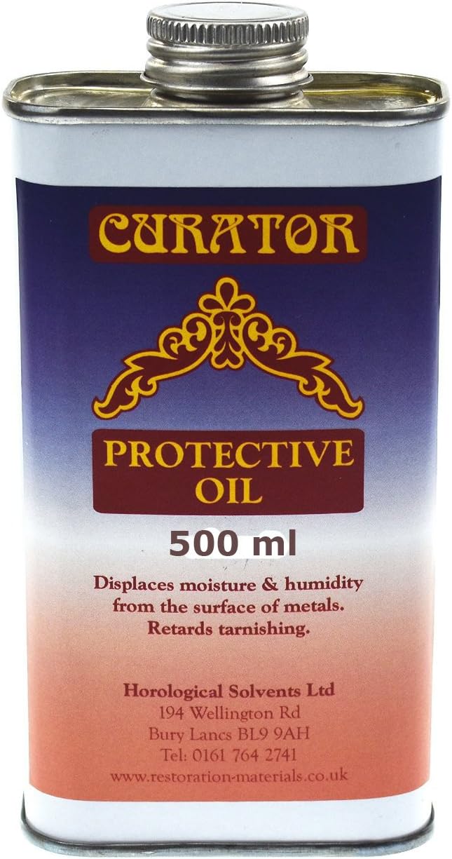 Curator Antiquing Protective Oil for Patination treatment (Jade Oil) 500ml