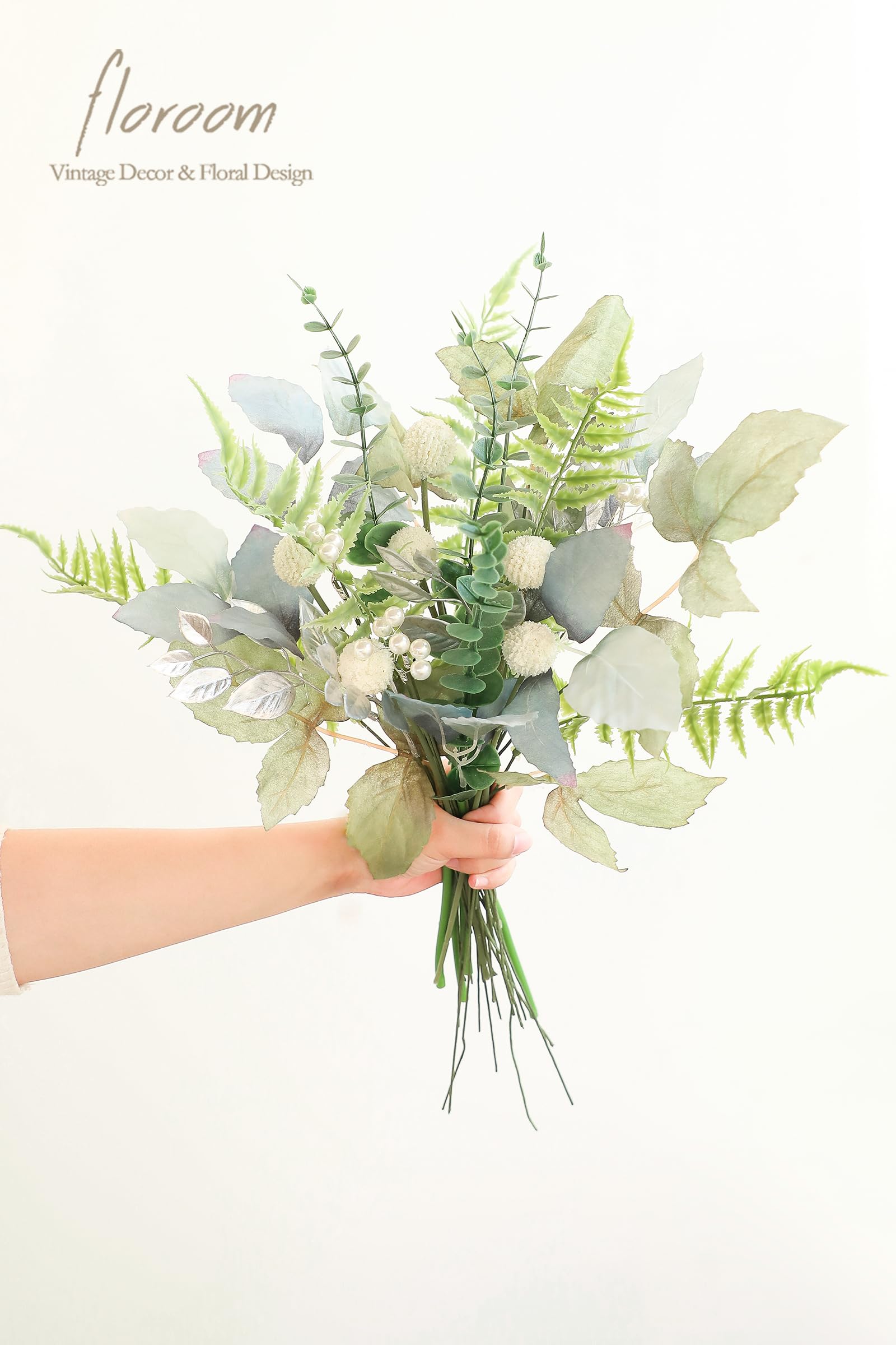 Amazon.co.jp: Floroom 造花 茎 ボックスセット 36個 7種類のフェイク