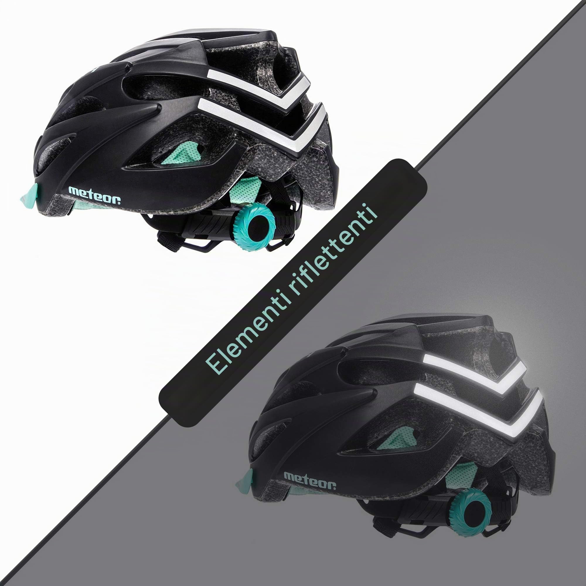 Casco Bici per Giovani e Adulti - Donna e Uomo - Caschi Perfetto per Downhill Enduro MTB - Helmet per Tutte Le Forme di attività in Bicicletta - Marven