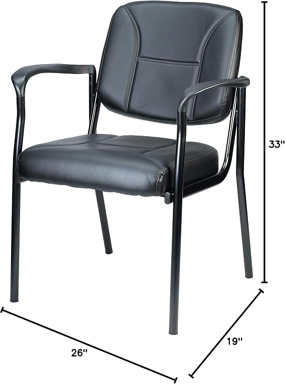 Eurotech Seating Dakota Side Chair, Black