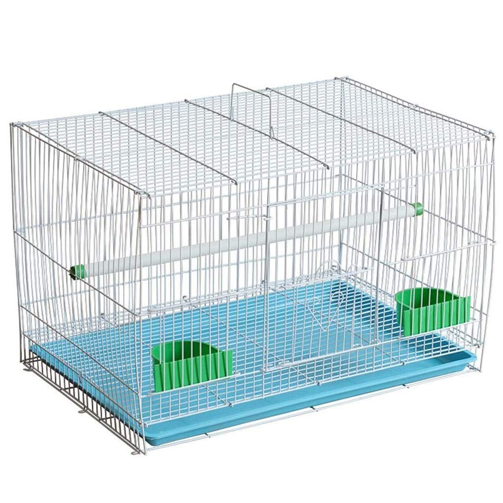 MIEMIE Chicken Coop Hamster Cage With Metal Fence Hedgehog House With  Pull-out Bottom Tray Pet Supplies Birdhouses (Color Blue, Size 40 30  30