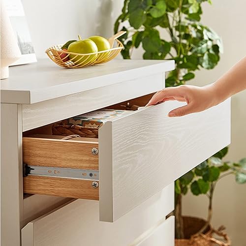 Miniatura 2 de Gobrico Diapositivas de cajón de rodamiento de bolas de cierre suave de 18 pulgadas con soportes, montaje lateral, extensión completa, correderas de