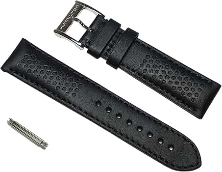 Amazon.co.jp: [ハミルトン] 22mm H690.387.104 カーフ ベルト