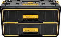 Vista 1 de DEWALT ToughSystem Caja de herramientas, 2.0 con dos cajones, 21.8 pulgadas (DWST08320)